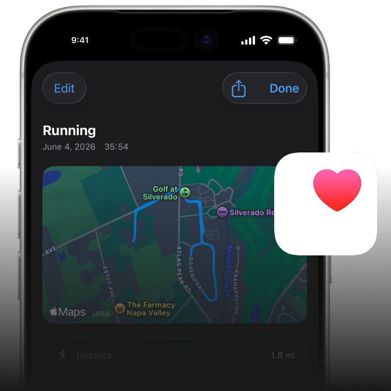 Apple Health integration