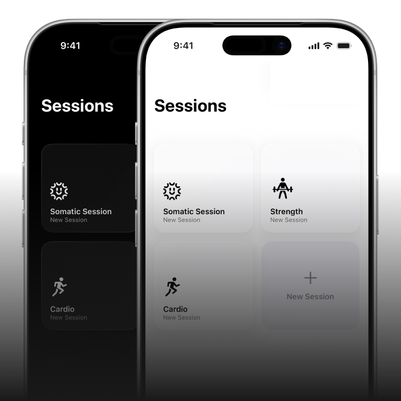 iPhone-native Liquid Glass design