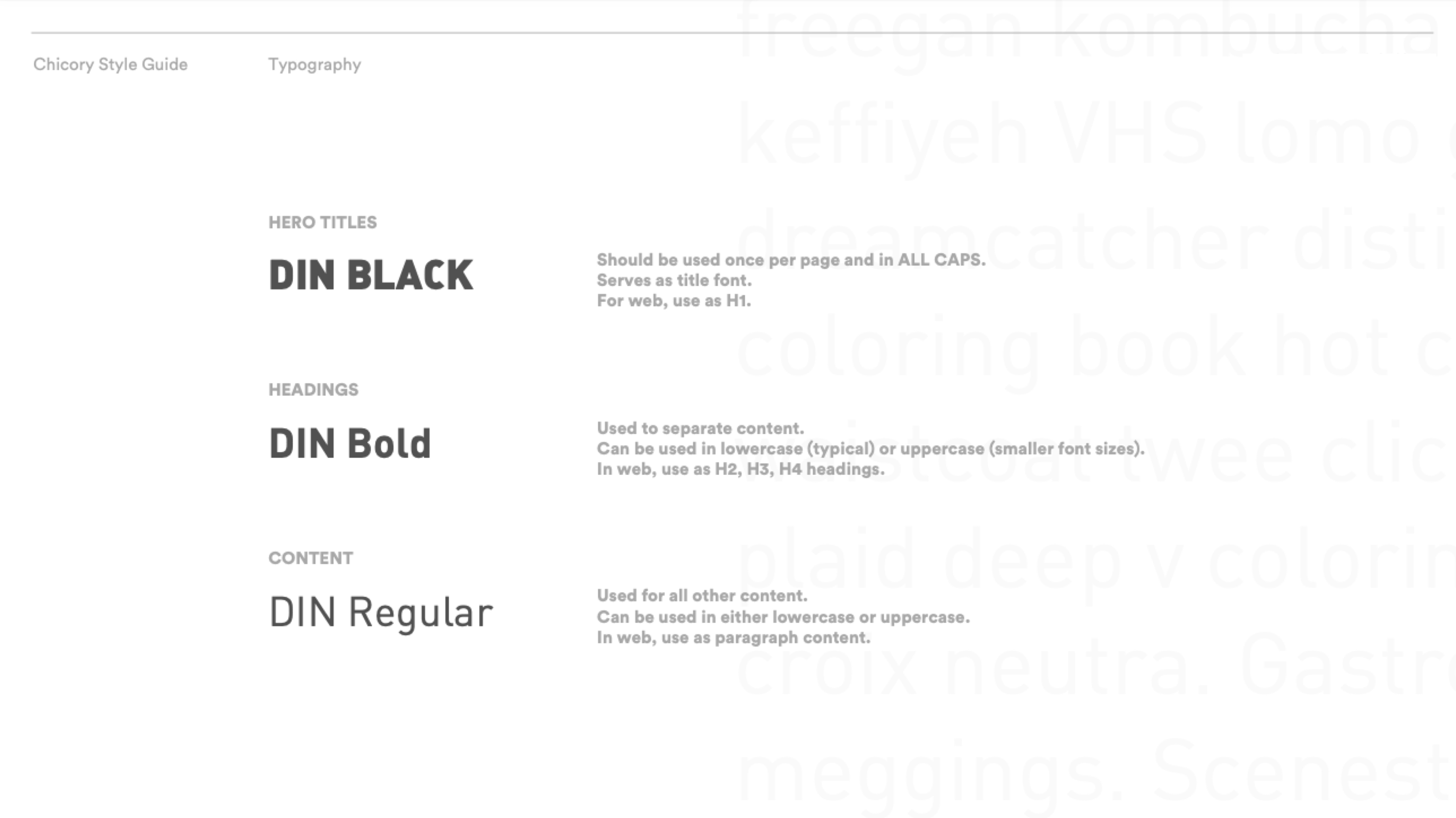 Typography